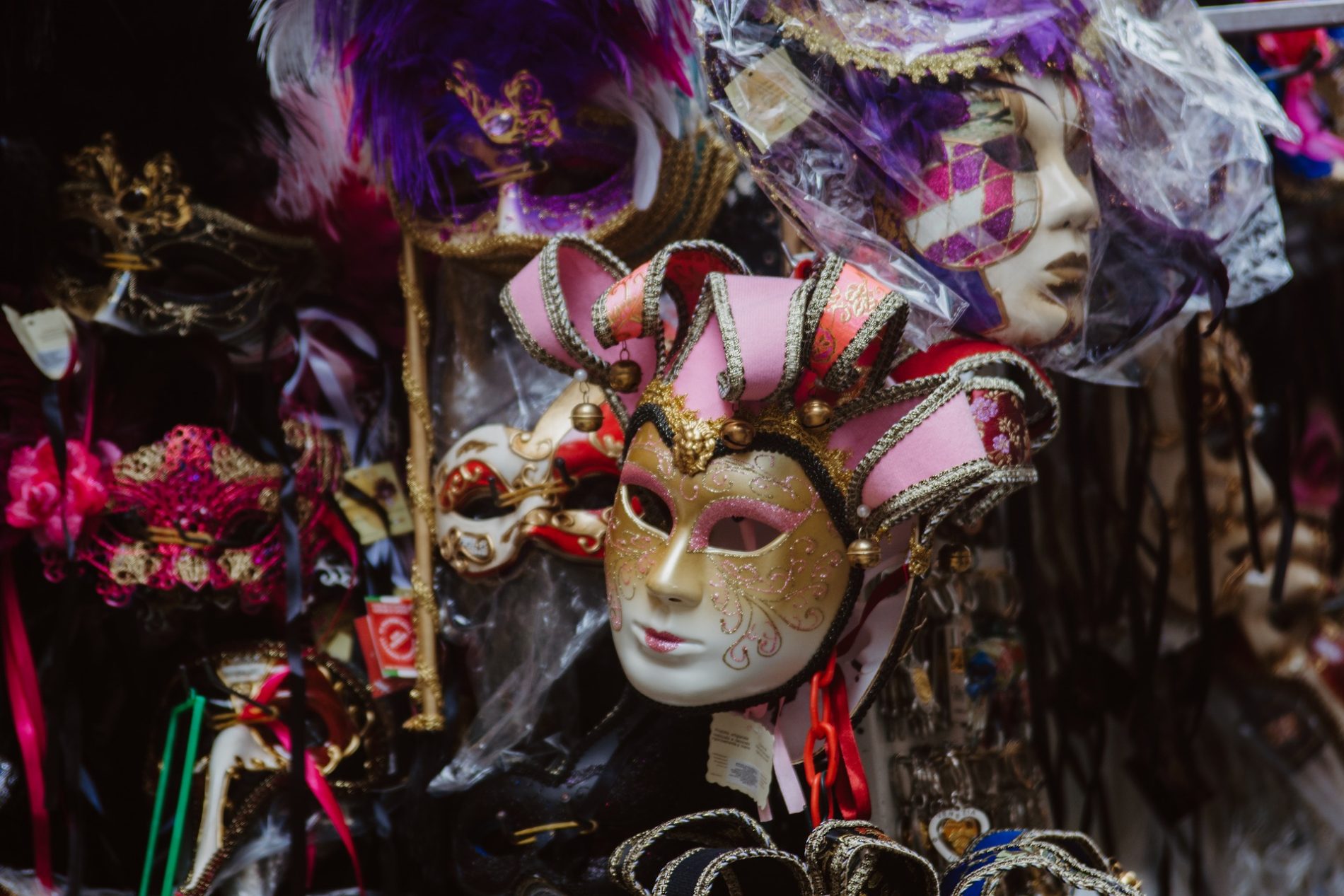 Le maschere più belle di Venezia: Colombina